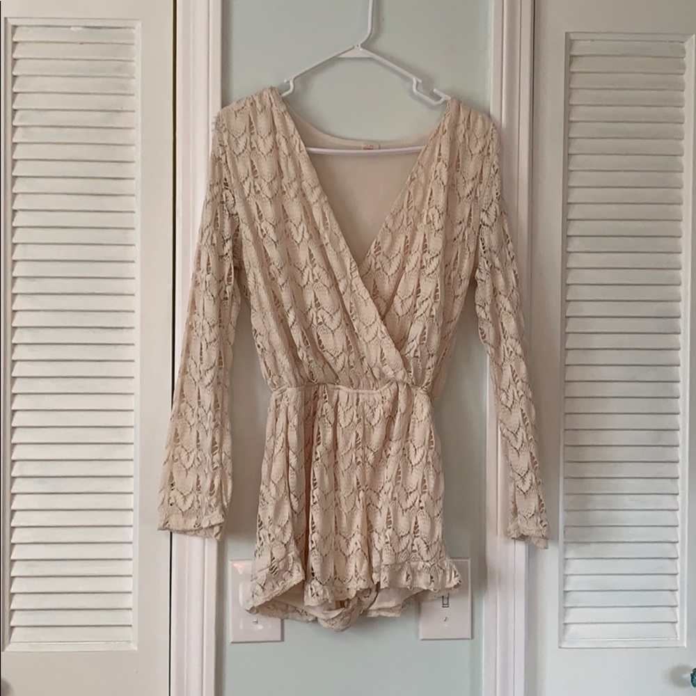 Lace romper